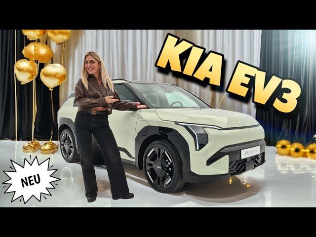 DAS wird ein HIT! KIA EV3 Neuvorstellung. 2 Akkugrößen für den kompakten elektro SUV.