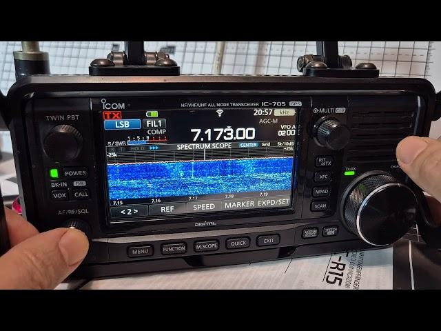 ICOM IC-705 SHACK IN THE BOX 2025