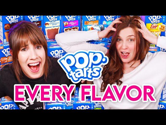 We Eat & Rank EVERY Flavor of Pop-Tarts - Taste Test!