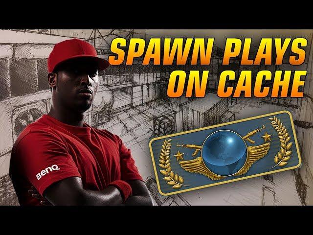 SpawN plays Cache on Globals  CS:GO