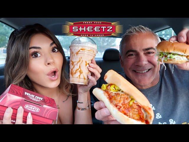 SHEETZ FOOD REVIEW MUKBANG w/ Steph Pappas