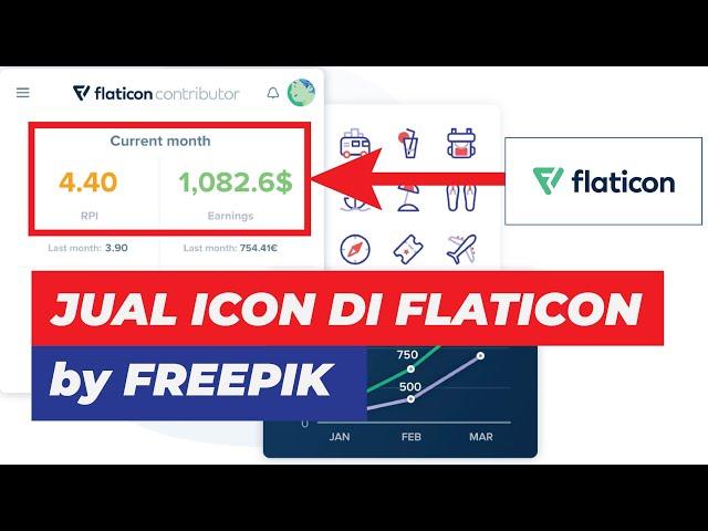 CARA JUAL ICON DI FLATICON BY FREEPIK CONTRIBUTOR