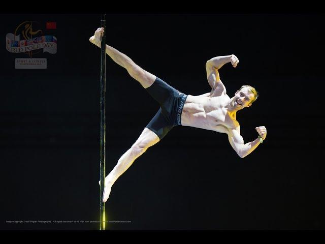 Kristian Lebedev - RUSSIA - World Pole Dance Championships - Beijing, China