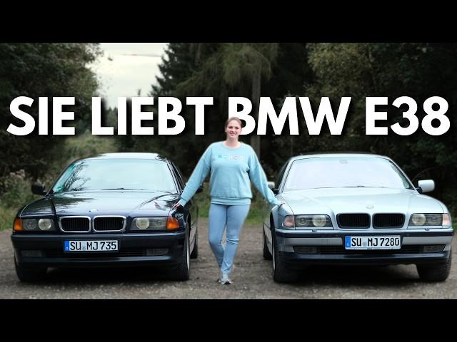 Jana hat sieben BMW E38: wir fahren den 735i & 728i Probe!