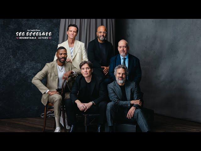 Actors Roundtable: Cillian Murphy, Mark Ruffalo, Jeffrey Wright, Paul Giamatti & more