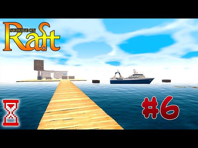 Survival on raft: Выживание на плоту #6 Удлинение плота