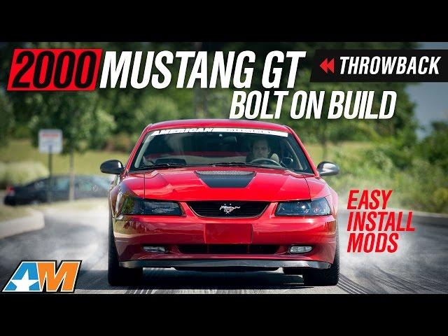 2000 Mustang GT Throwback Build - Airaid Intake, Flowmaster Cat-back, SR Springs, FR Gears