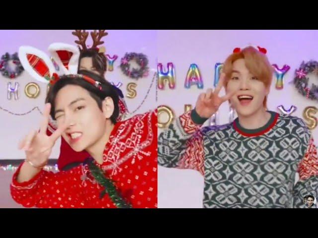 BTS Celebrating Christmas Day