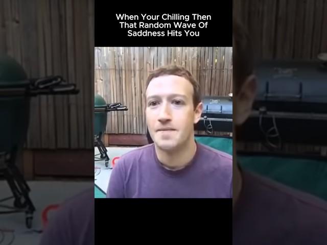When That Random Wave Of Sadness Hits You #shorts #shortvideo #memes #meme #sad #viral #life #fyp