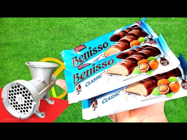 GRINDER EXPERIMENTS BENISSO SWEET CHOCOLATE VS MEAT GRINDER