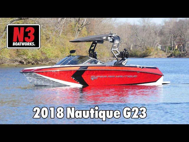 2018 Nautique G23 - Victory Red Metallic - On Water || N3 Boatworks