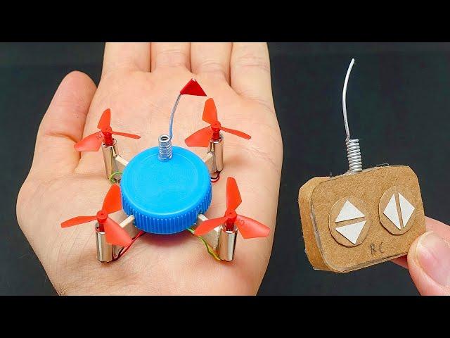 Construí un DRONE CASERO en Miniatura (FUNCIONA) 