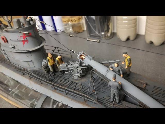 Trumpeter 1/48 DKM U-Boat Type VIIC U-552 with Light Sound & Video