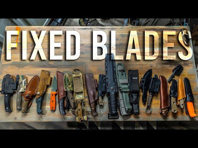 Some Of My Favorite Fixed Blade Knives - Bushcraft / Utility / Survival