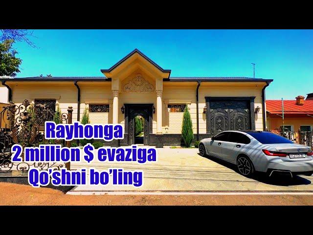 2 million dollarlik hovli Toshkent 94 180 22 22