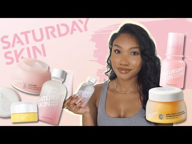 Saturday Skin Review and Demo| How to Use Saturday Skin, How to Prevent Premature aging w/ Peptides