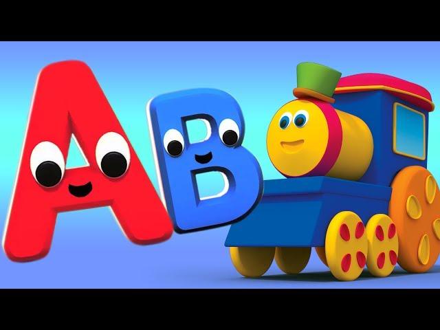 Алфавит Приключения | 3d алфавиты поезд | Bob The Train | Learn ABC with Bob | Alphabet Adventure