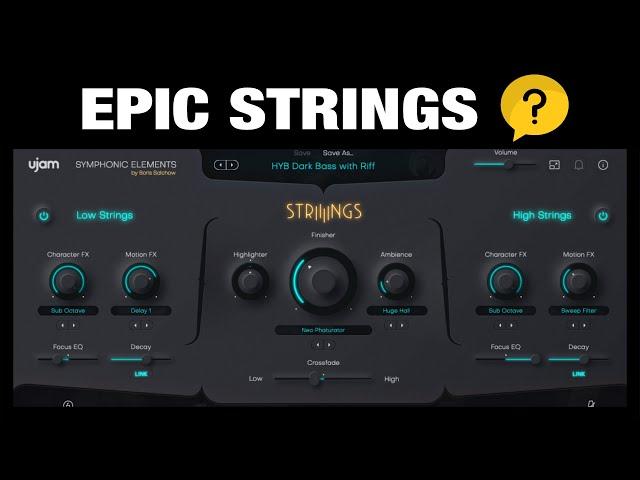 Ujam STRIIIINGS (Really Epic Orchestral Strings)