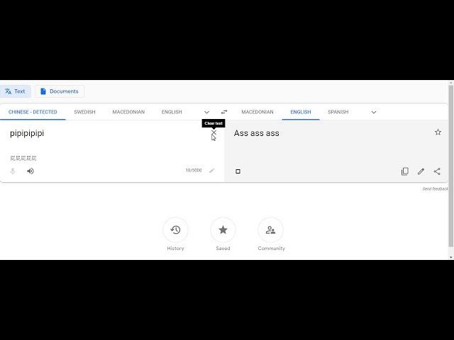 Google translate easter eggs