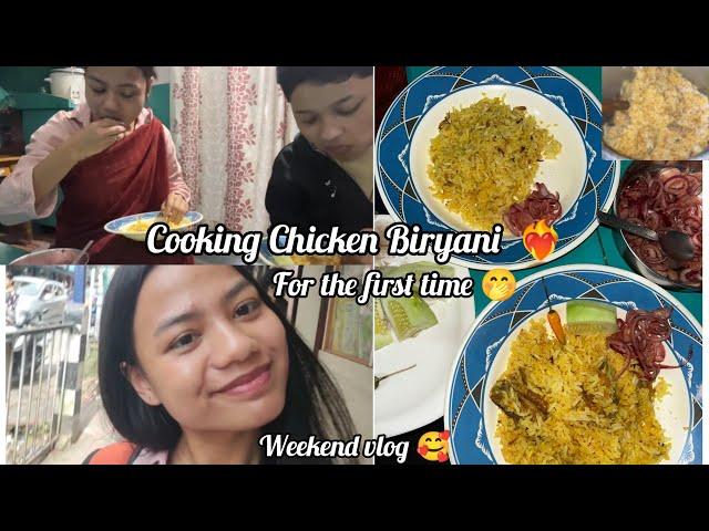 chicken Biryani ️‍|weekend vlog |Jowai