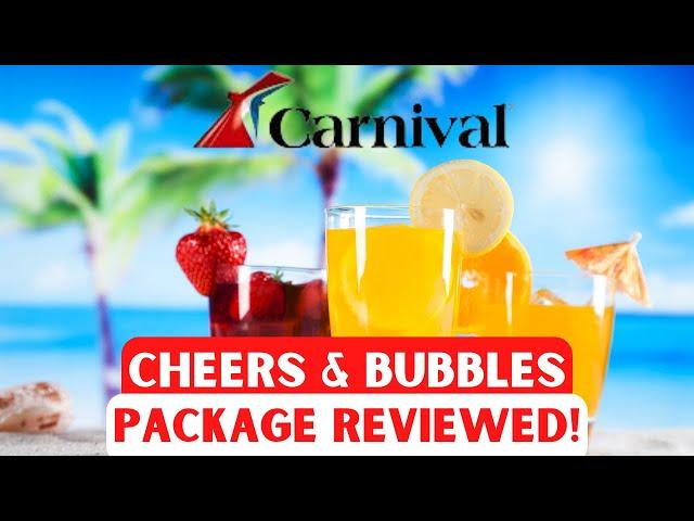 Cheers and Bottomless Bubbles! Worth it? Carnival Drink Packages explained!