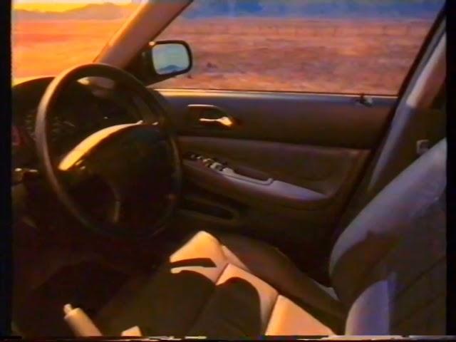 Honda Accord (CD) with VTEC - 1993 Australian TV Commercial