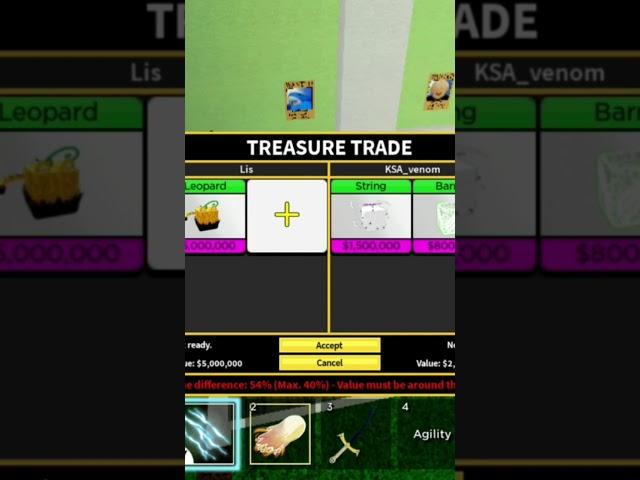 I traded my Leopard for this offer W or L? #shorts #bloxfruit