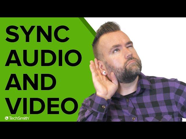 How to Sync Audio & Video Sources