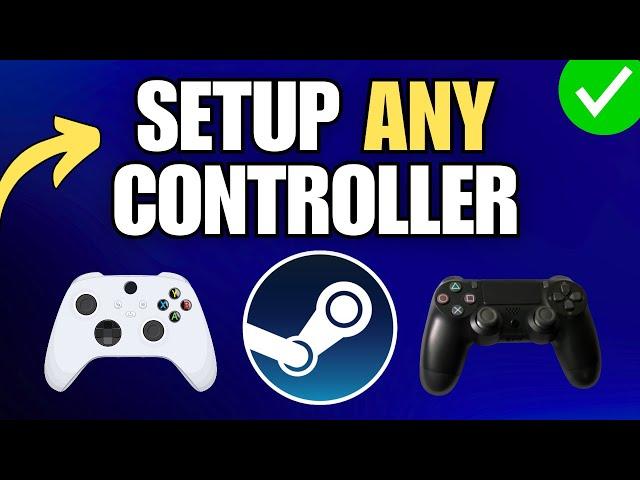 How To Setup Any Game Controller on Steam