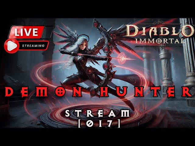 LIVE - strafe demon hunter - pvp night | Diablo Immortal [017]