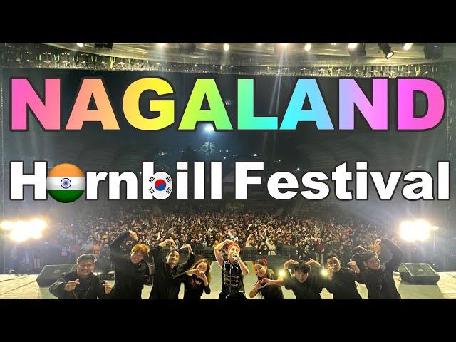 KPOP Singer's Nagaland Hornbill festival vlog & BTS #AOORA #hornbillfestival2024