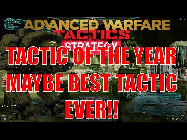 Advanced Tactics Strategy: BEST TACTIC OF THE YEAR MAYBE EVER!! Mechwarrior Online (MWO) Crypto OKI