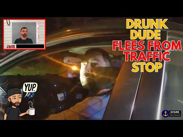 Drunk Smart@ss FLEES From Police