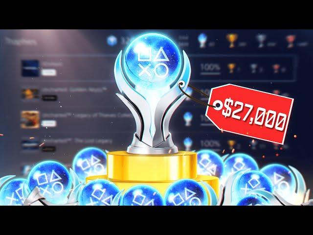 World’s Most Expensive Platinum Trophies! ($27,000+)