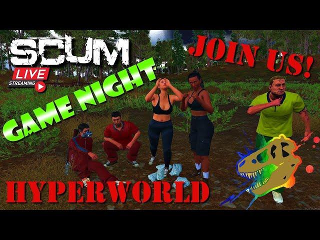 SCUM HyperWorld - Event Night #9 - Minigames