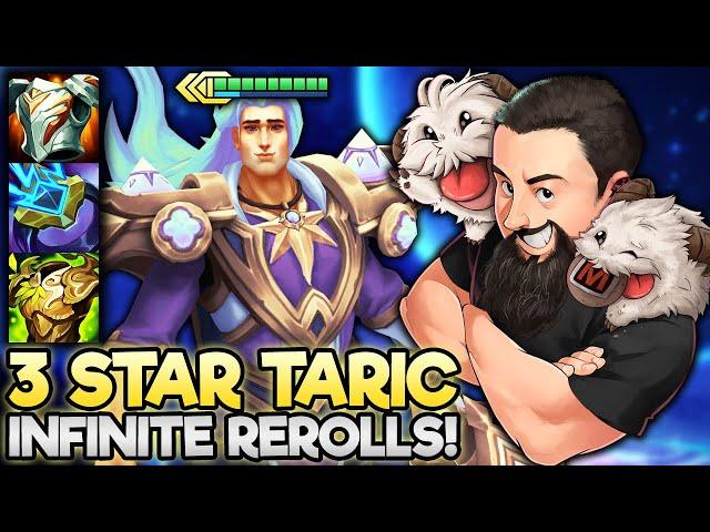 3 Star Taric - How Many Free Rerolls Do You Want? Yes. | TFT Magic & Mayhem | Teamfight Tactics