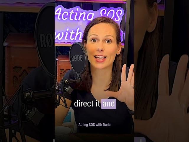 Take Control of Your Creative Career_ Produce Your Own Film! #acting #actingsoswithdaria #filming