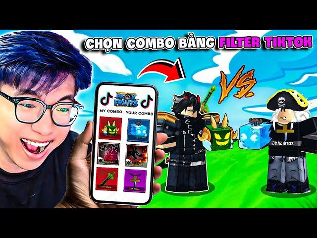 BLOX FRUIT NHƯNG TÔI DÙNG TIKTOK CHỌN COMBO PVP CÙNG SNAKE CỰC CĂNG