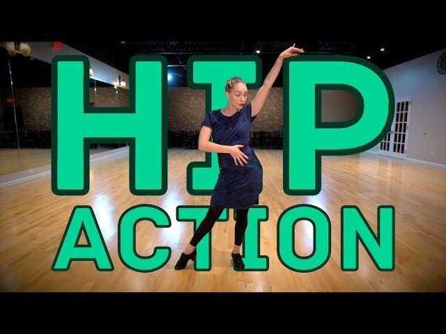 Hip Action in Latin Dancing | Cuban Motion and Figure Eight