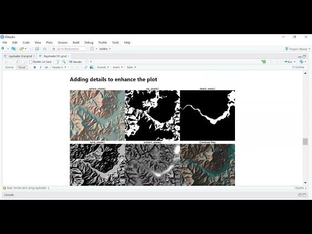 Rayshader 101 - Creating 2D and 3D visualizations in R