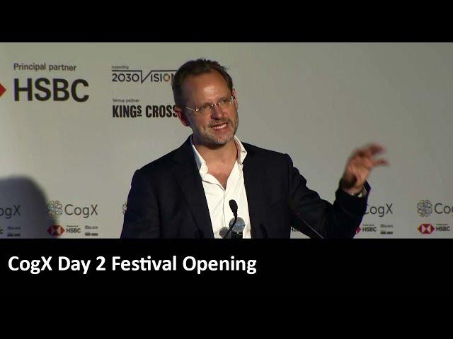 CogX Day 2 Festival Opening | CogX 2019