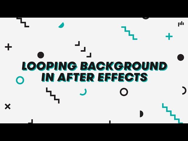 How to Make a Seamless Looping Background in After Effects