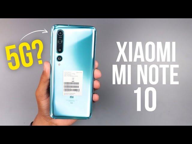 Xiaomi 10 Unboxing 5G phone hands-on Camera? Unbox