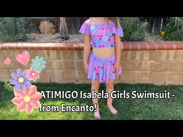 ATIMIGO Isabela Girls Swimsuit - from Encanto!— starring Elli