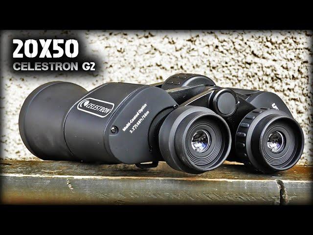 Мощный бинокль 20x50 CELESTRON G2/Powerful Binoculars