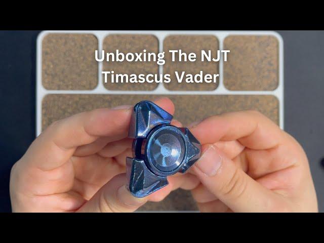 Unboxing The NJT Timascus Vader | Daily Dose Of Fidgets |