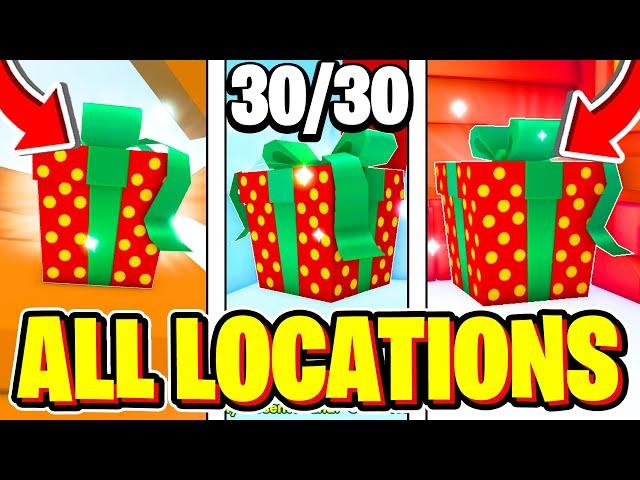 How To FIND ALL 30 PRESENT LOCATIONS In Pet Simulator 99 CHRISTMAS EVENT 2024! Roblox