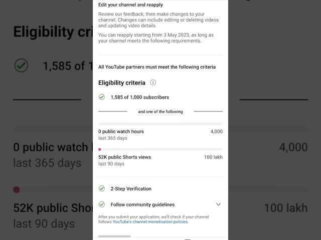 Reused or copyright Content Monetization #shorts #viral #status #trending #youtubefeed #ytshorts