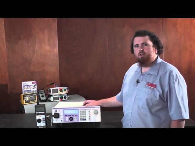 3200A - Electrical Test Equipment Calibrator Demonstration