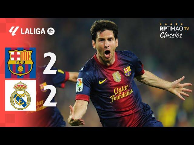 Barcelona 2 x 2 Real Madrid (Messi x C. Ronaldo) ● La Liga 12/13 Extended Goals & Highlights HD